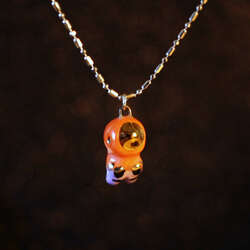 Tiny Astronaut Necklace