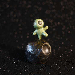 Dancing Alien Figurine