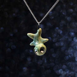 Floating Alien Necklace